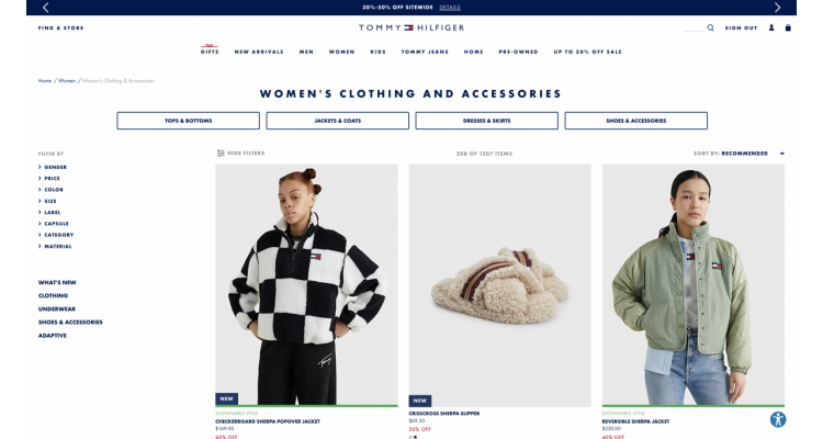 Tommy Hilfiger 优惠