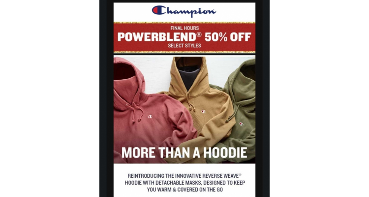 Champion US 黑色星期五劲减