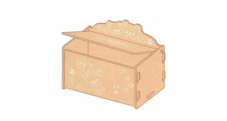 松弛熊睡衣派对收纳盒
