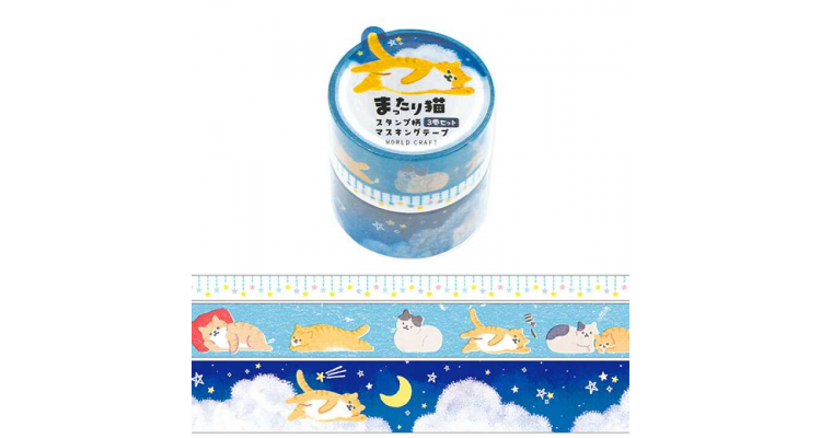 hea 猫纸胶带set