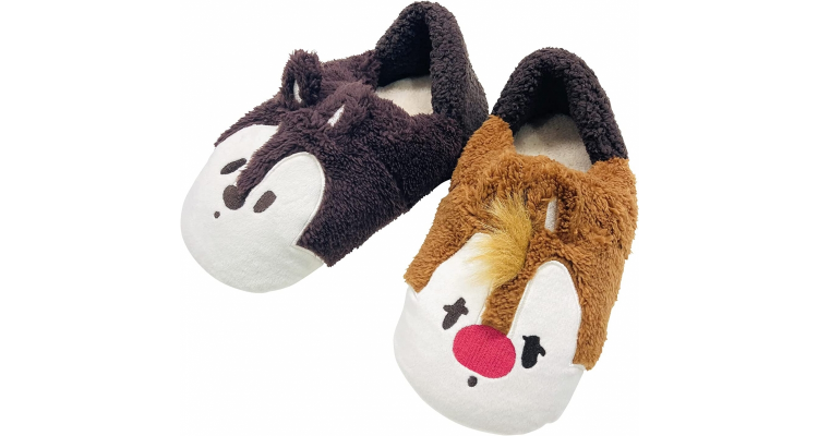 Chip & Dale 毛毛拖鞋