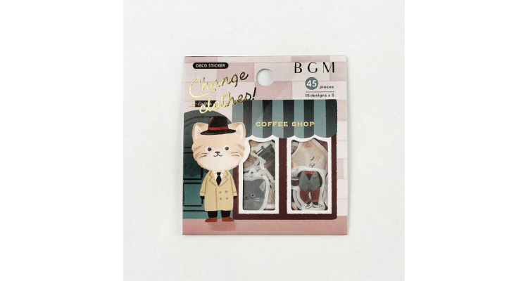 bgm 换衫贴纸