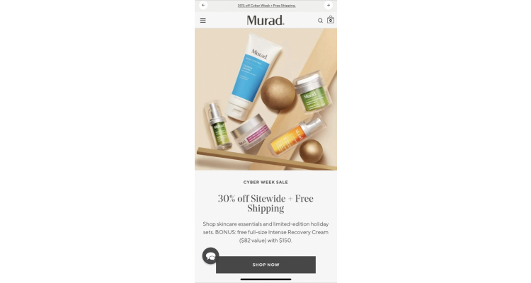 Murad Skin Care  网一大促
