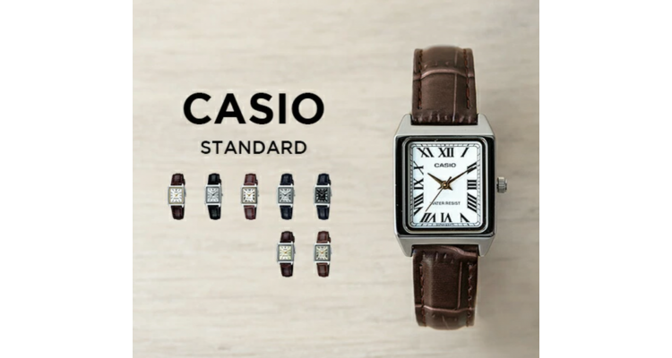casio复古简约手表