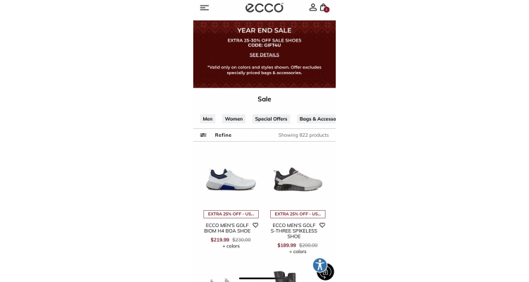 Ecco 年终大促