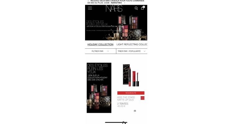 NARS 精选大促 