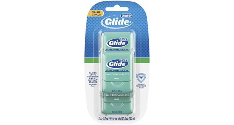 oral b glide 薄荷味牙线