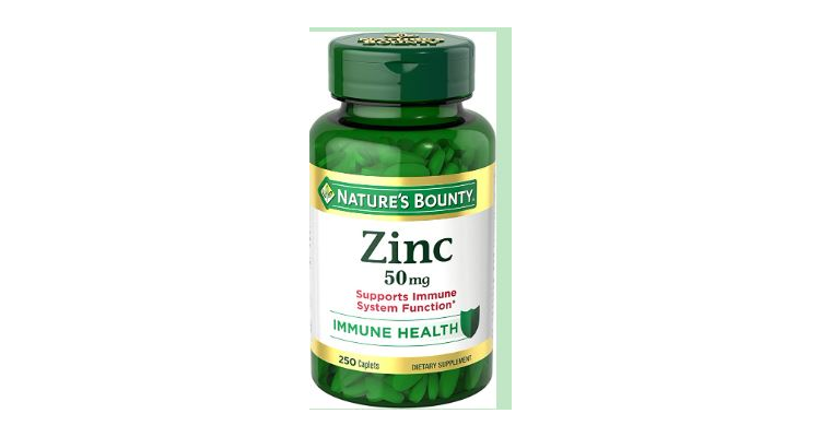 Nature’s Bounty 锌 50mg 250粒 增强免疫