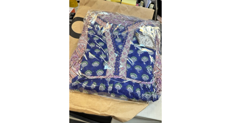 日本PAL - CIAOPANIC TYPY Block print volume dress