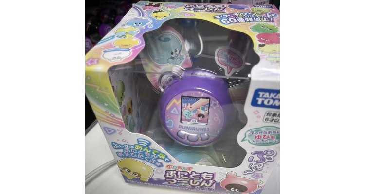 【日本乐天邮包分享】Takara Tomy电子宠物饲养游戏机(紫色)
