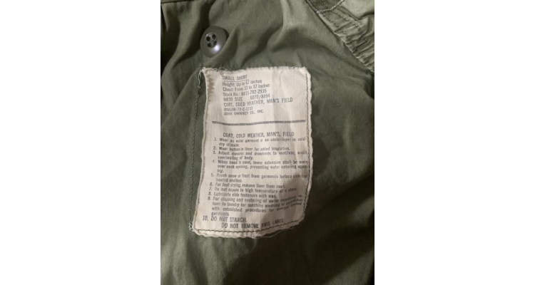 美国ebay-M65 Field jacket