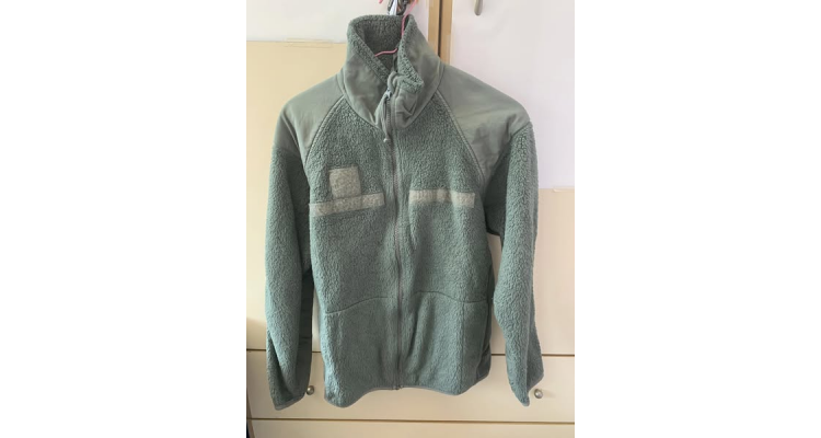 美国ebay-US Military Gen Ill Cold Weather Fleece Jacket XS Short Zip Up Polartec