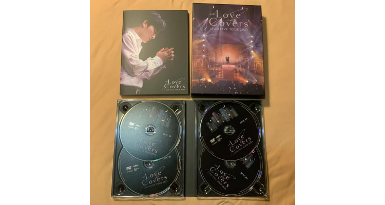 日本Tower Records-J-JUN LIVE TOUR 2023 with Love Covers ［4DVD+カラーブックレット］