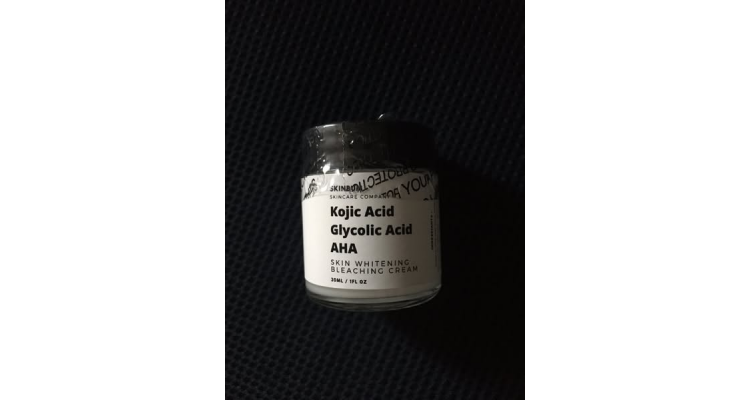 美国ebay-Kojic Acid Glycolic Acid AHA Skin Whitening Bleaching Cream