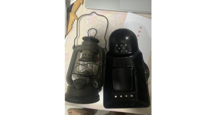 德国Amazon-Petroleumlampe Feuerhand Atom 75 Original Glas