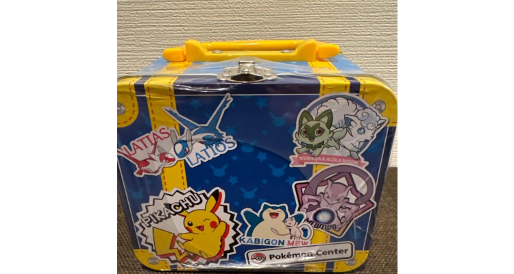 日本Pokemoncenter - Pokemon center行李箱铁盒