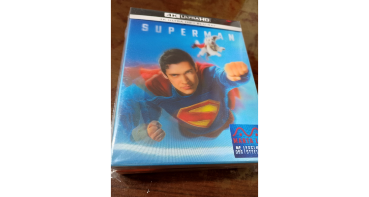香港Collectong - Superman Steelbook (Double Lenticular Full Slip-A)