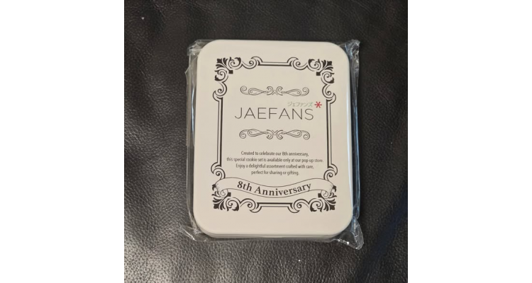 日本JaeFansShop - JAEFANS 8th Anniversary POP UP Cookie Set